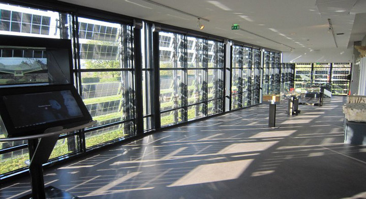 La salle des maquettes. Crédit photo : musée d'Argentomagus