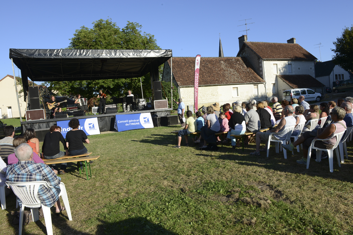 "Barzingault" en concert dans le cadre de DARC au Pays à Vicq sur Nahon