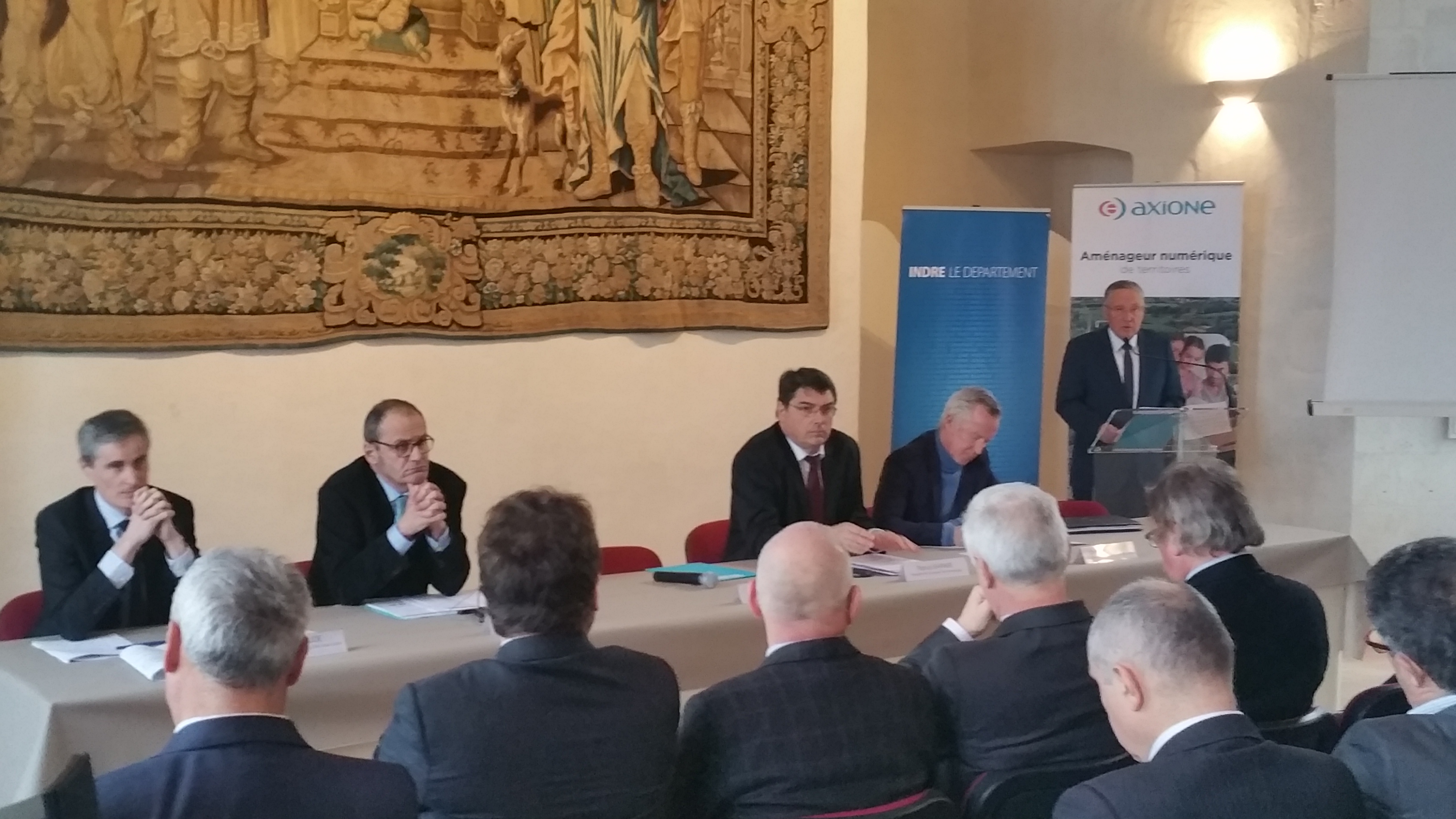 CD36 - Conférence de presse sur le lancement de la fibre optique