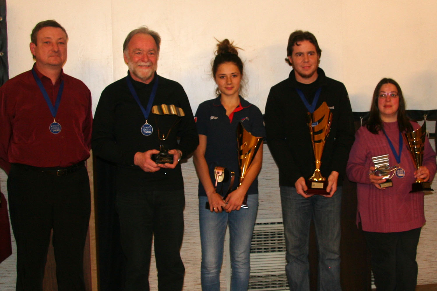 Les nominés aux 36 d'Or, d'Argent et de Bronze pour l'année 2014 - © DSAJ CG36