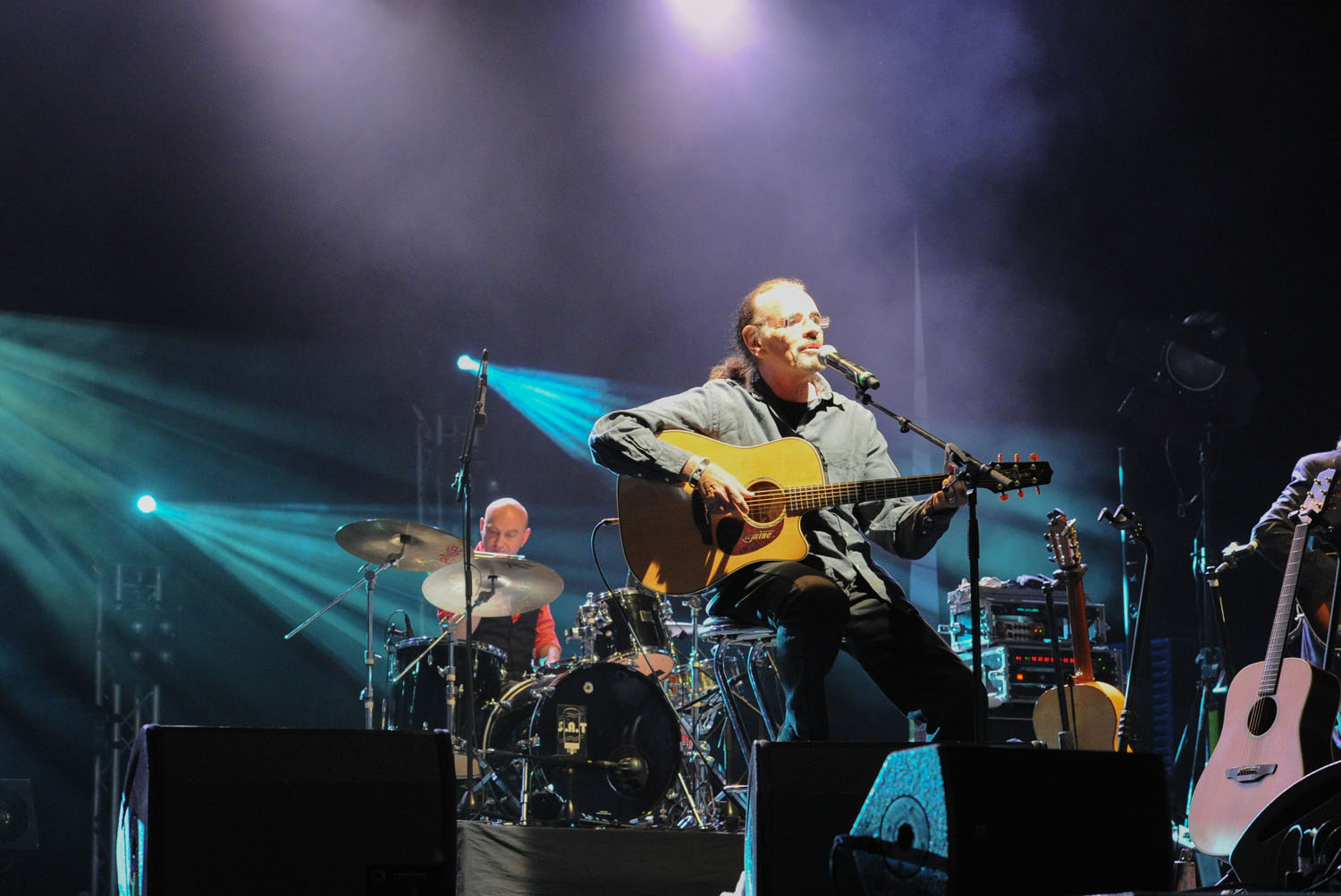 Nicolas Peyrac en live sur la scène de Châteauroux