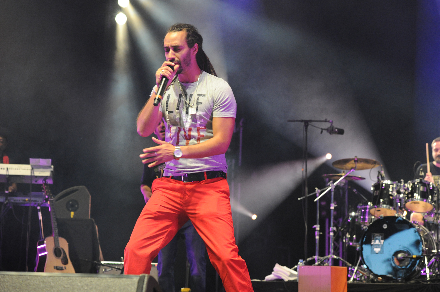 "Taïro" en concert sur la scène de DARC