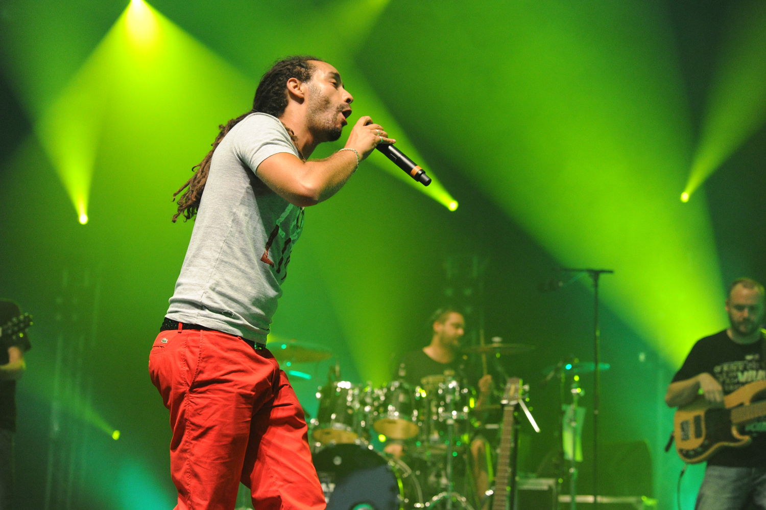 "Taïro" en concert sur la scène de DARC