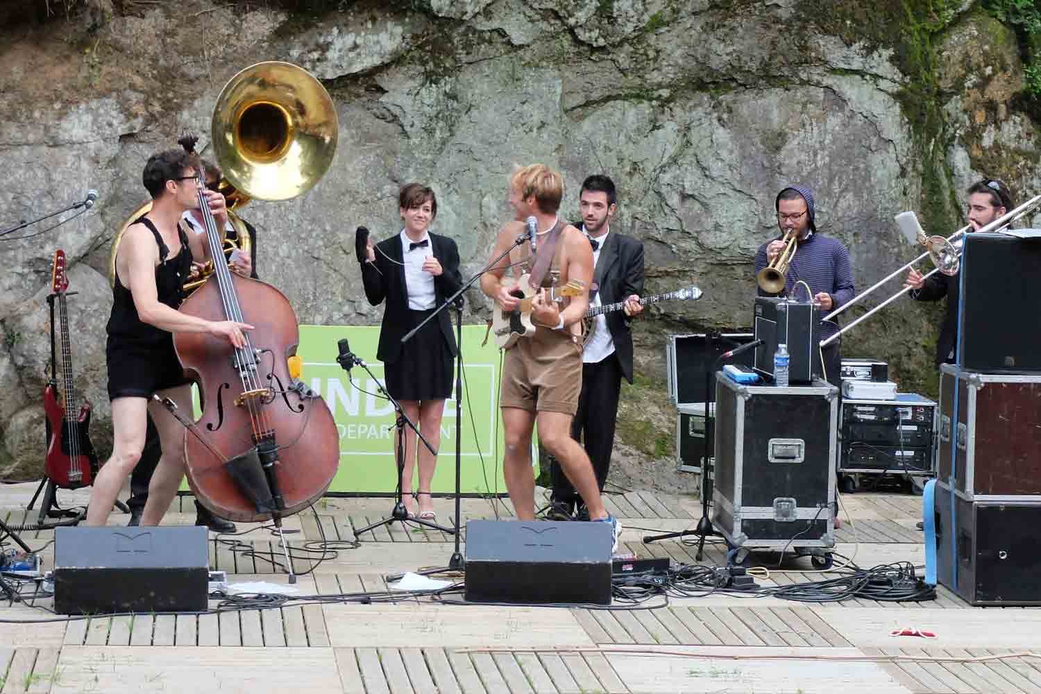 Fiscal Paradise a participé au spectacle de Gérald Genty