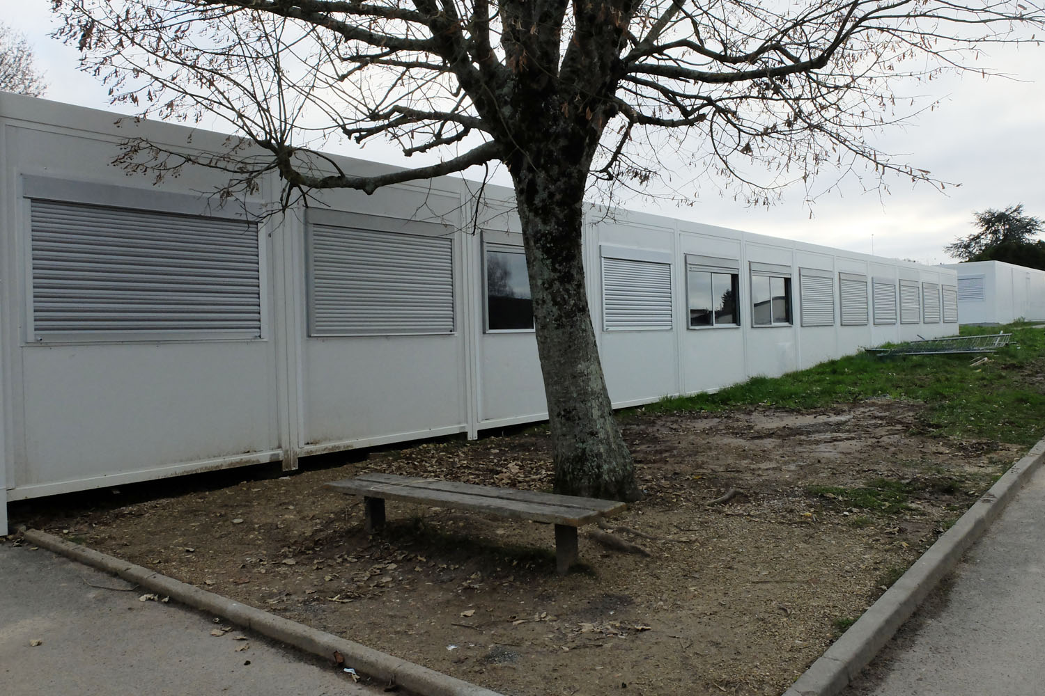 Les salles provisoires prochainement retirées
