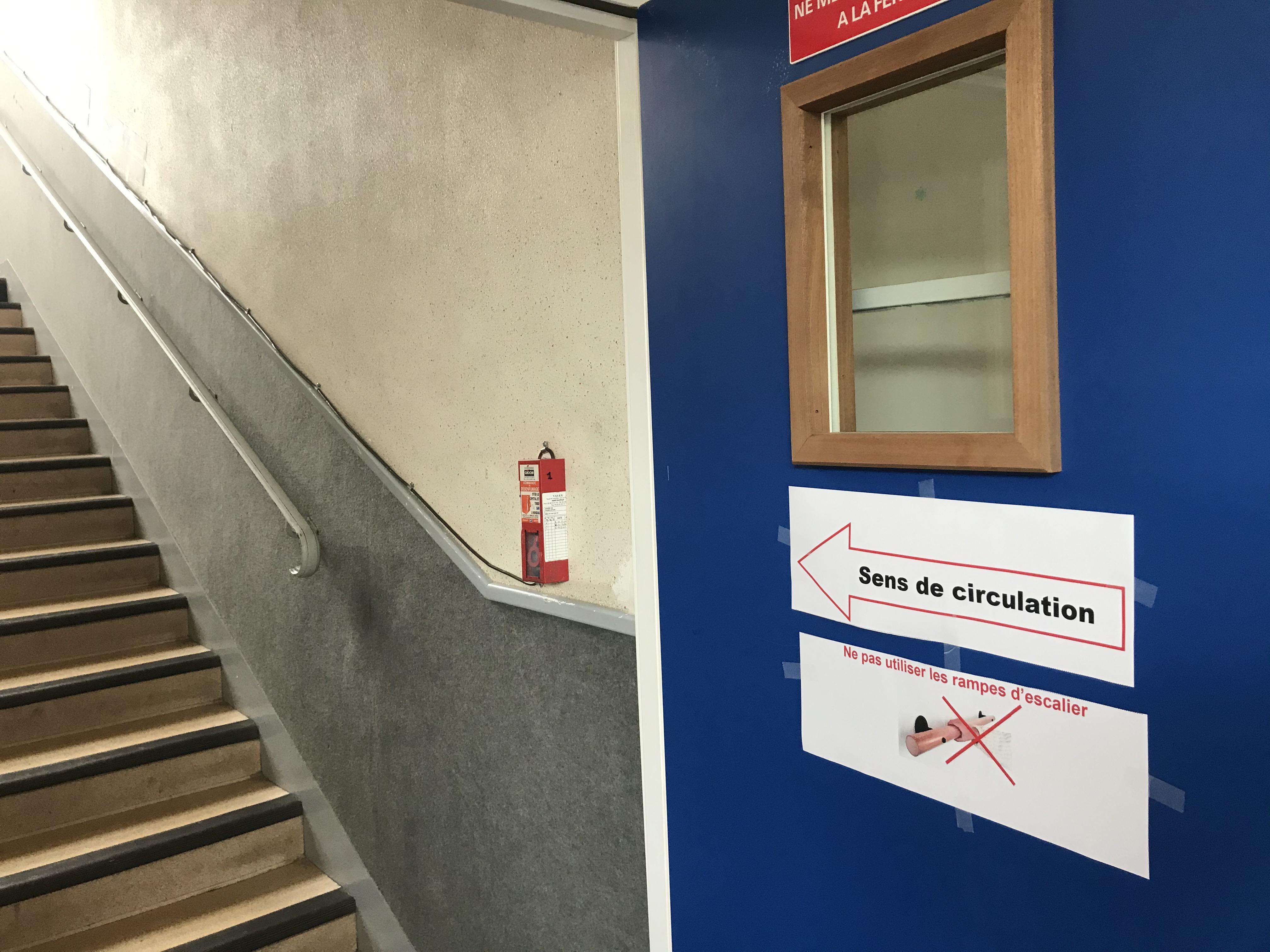 Signalétique mise en place