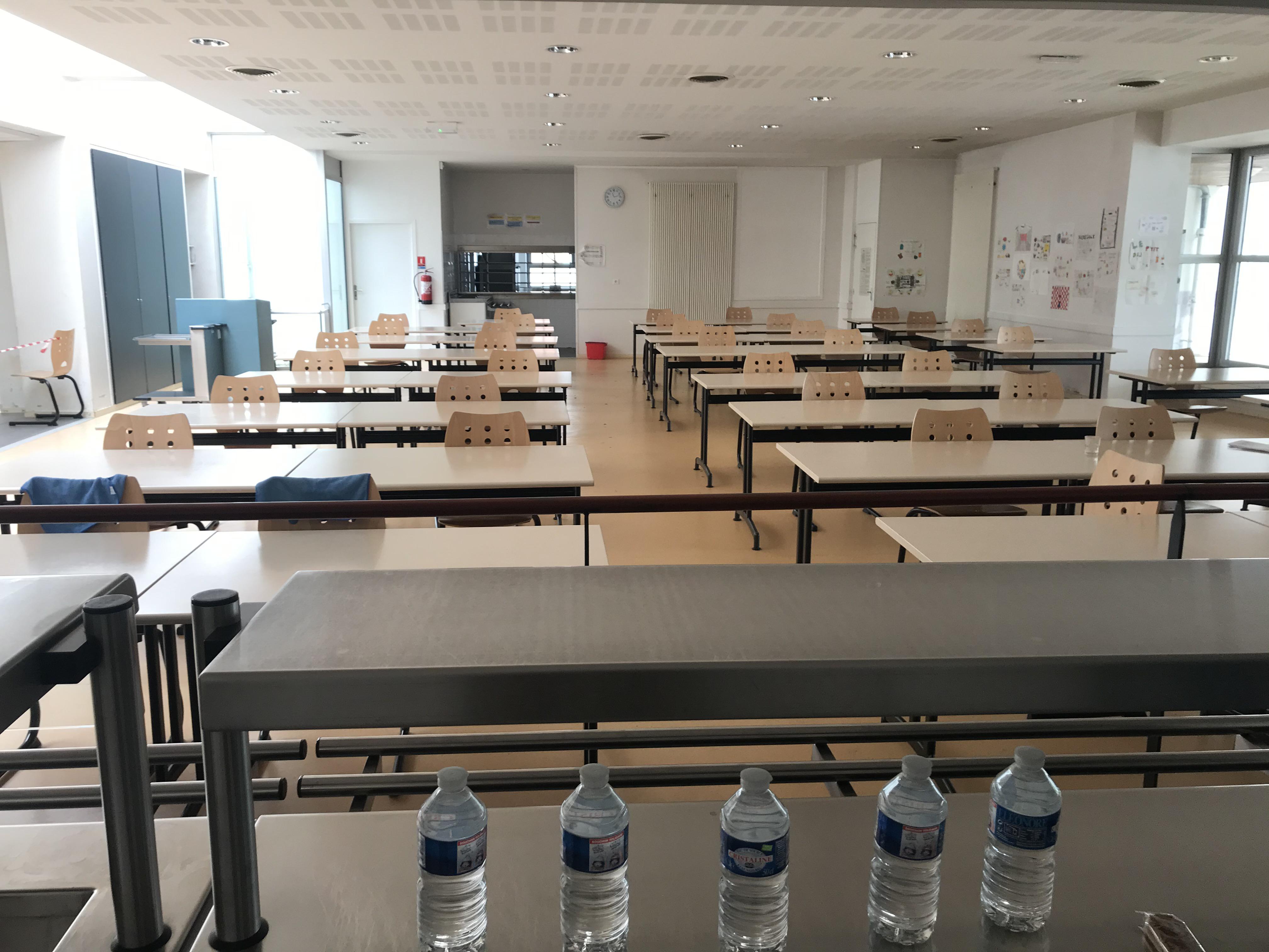 Un espace restauration aménagé