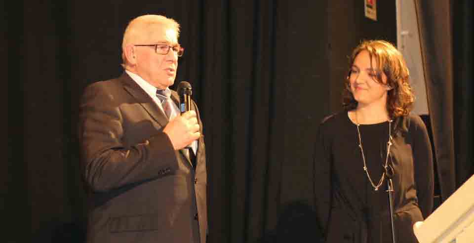 Le Président Louis Pinton et Anne-Laure Bodin Directrice de la Commission