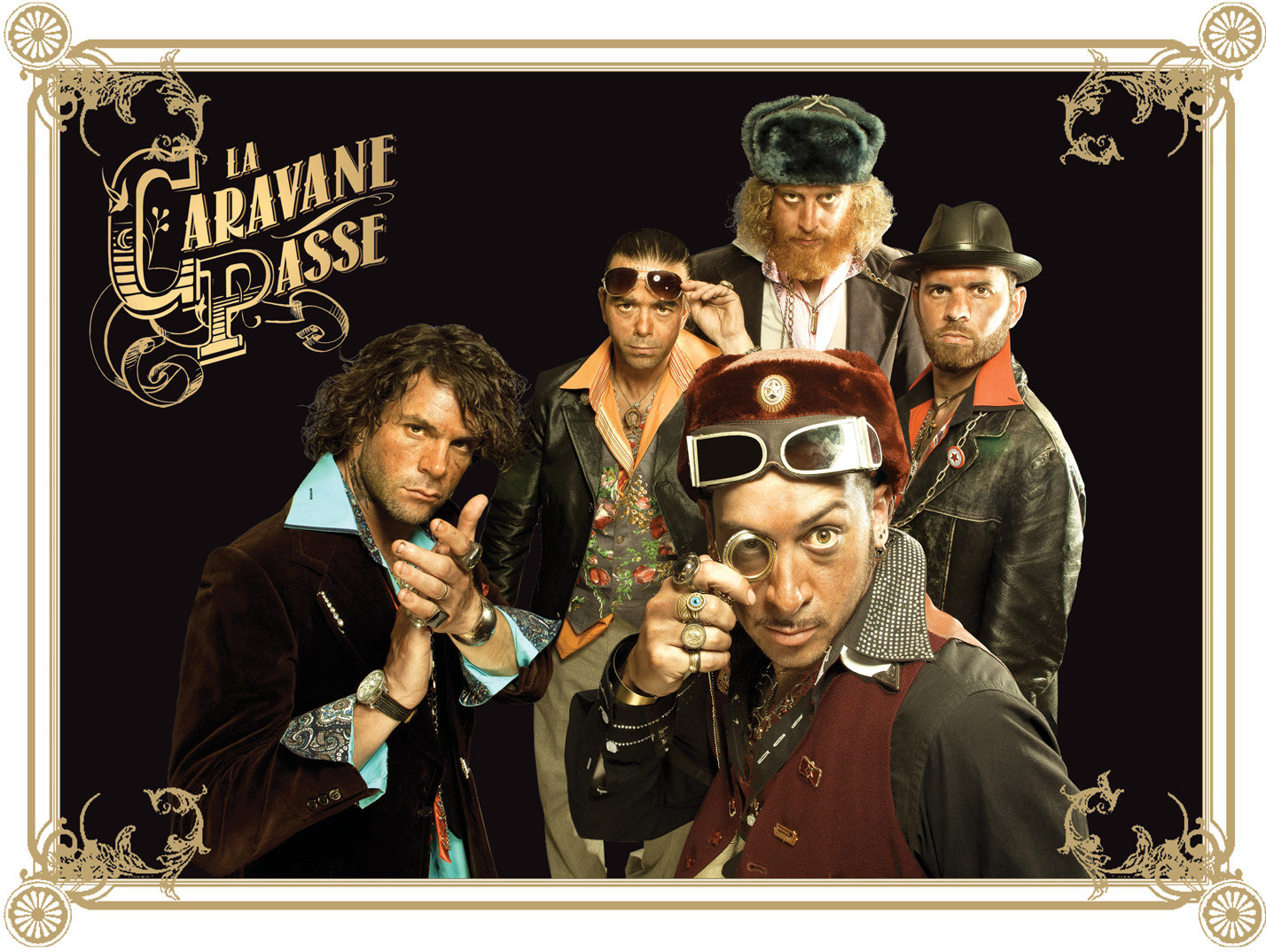 Le Groupe La Caravane Passe - © DR