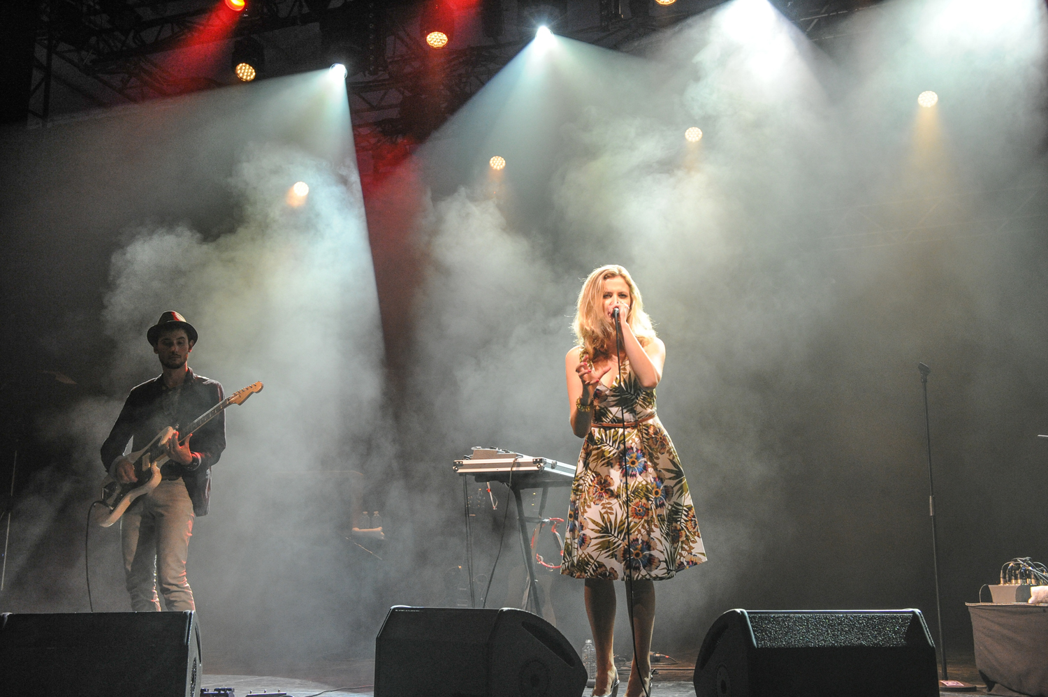 Leonard en concert