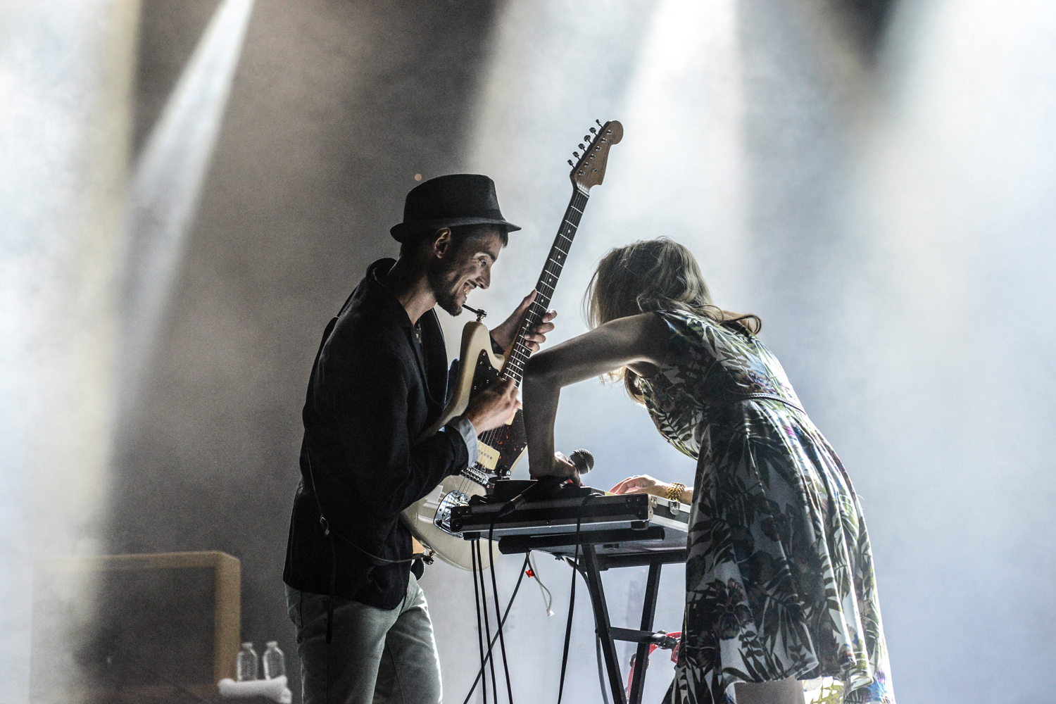 Leonard en concert