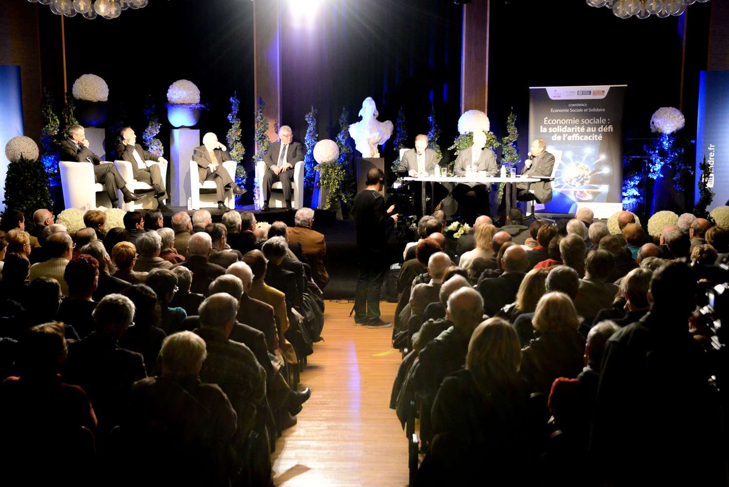 300 personnes ont fait le déplacement pour assister à la conférence.