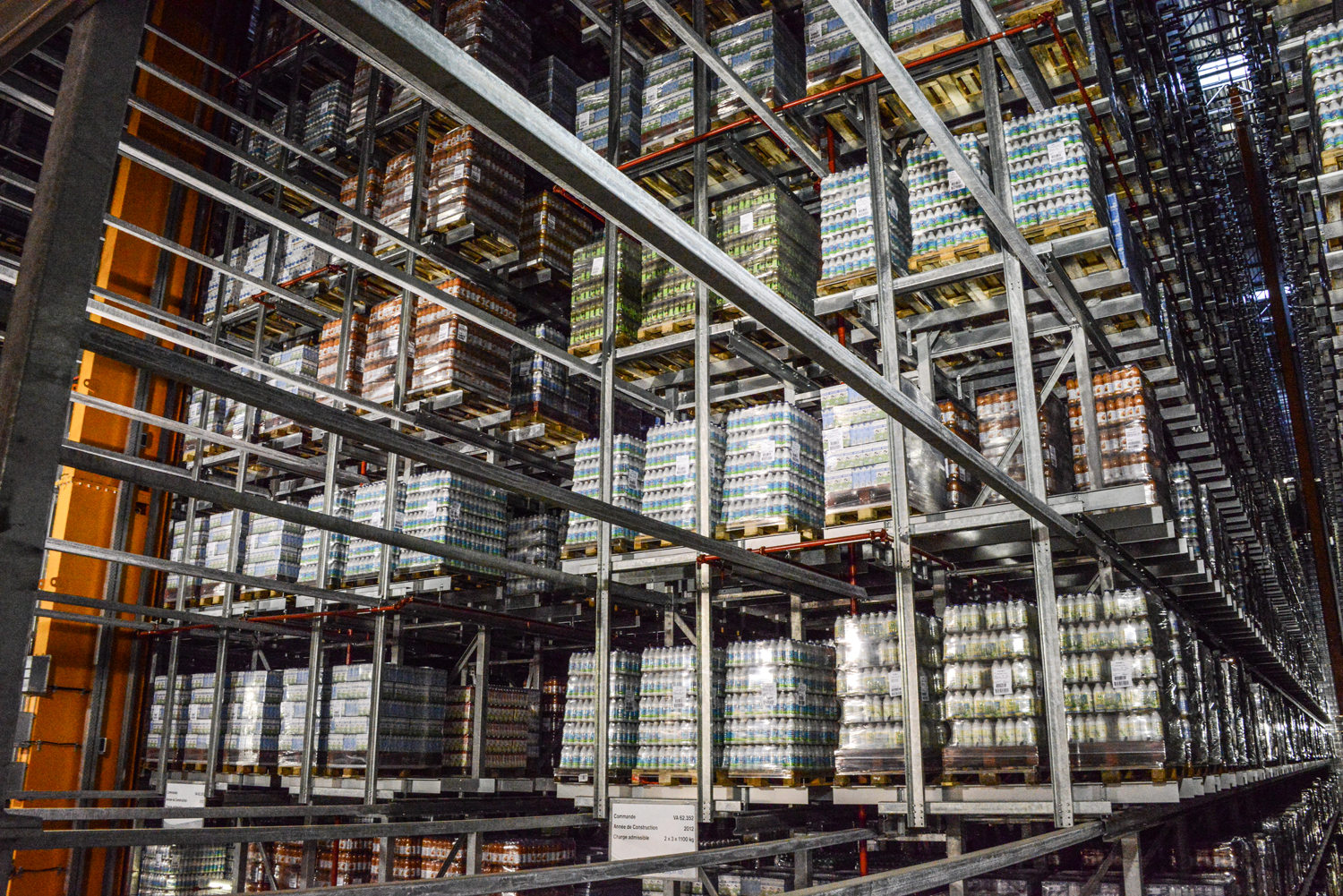 Turnover automatisé de 3200 palettes/heure