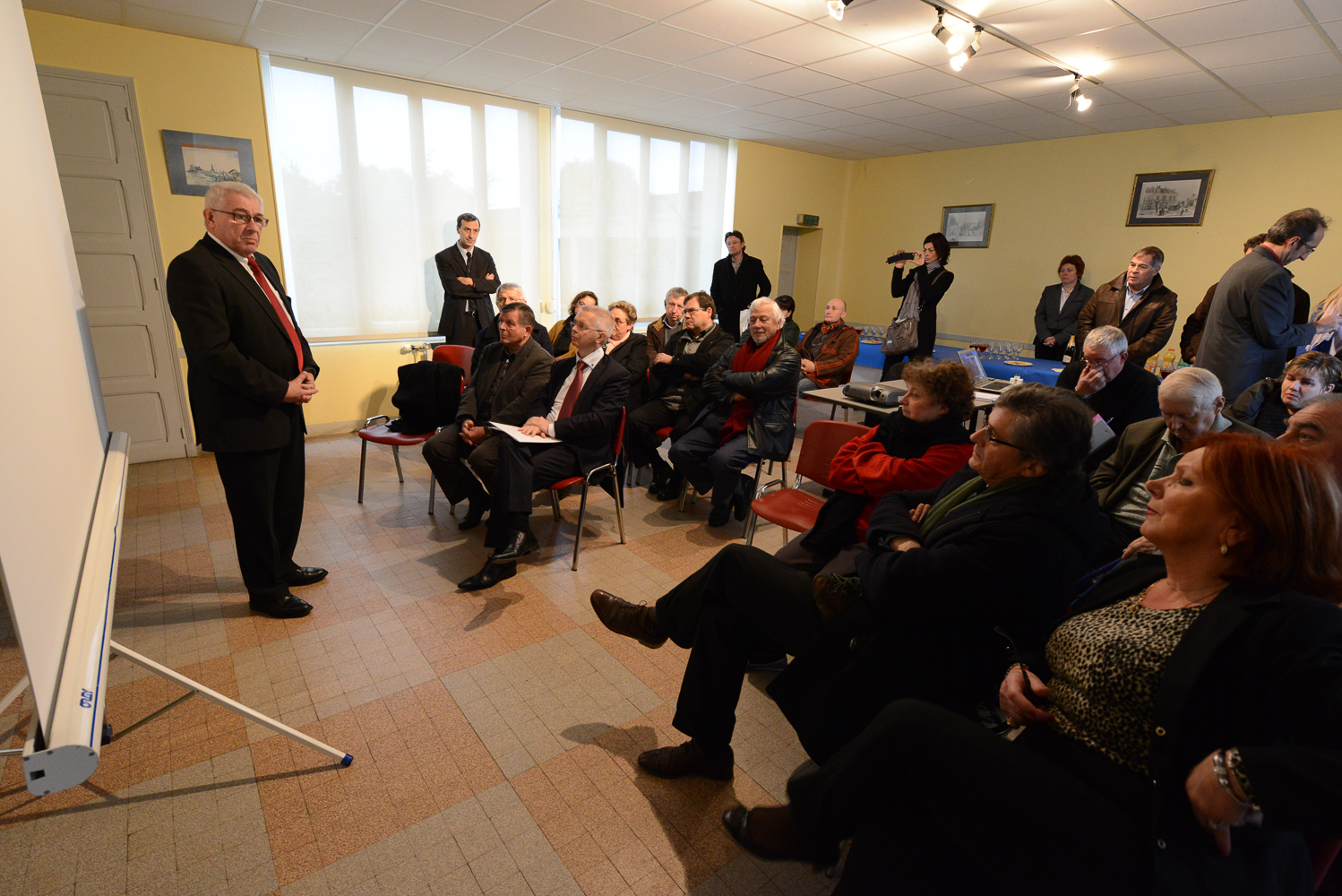 Présentation et inauguration du Haut Débit dans la commune de Mouhers