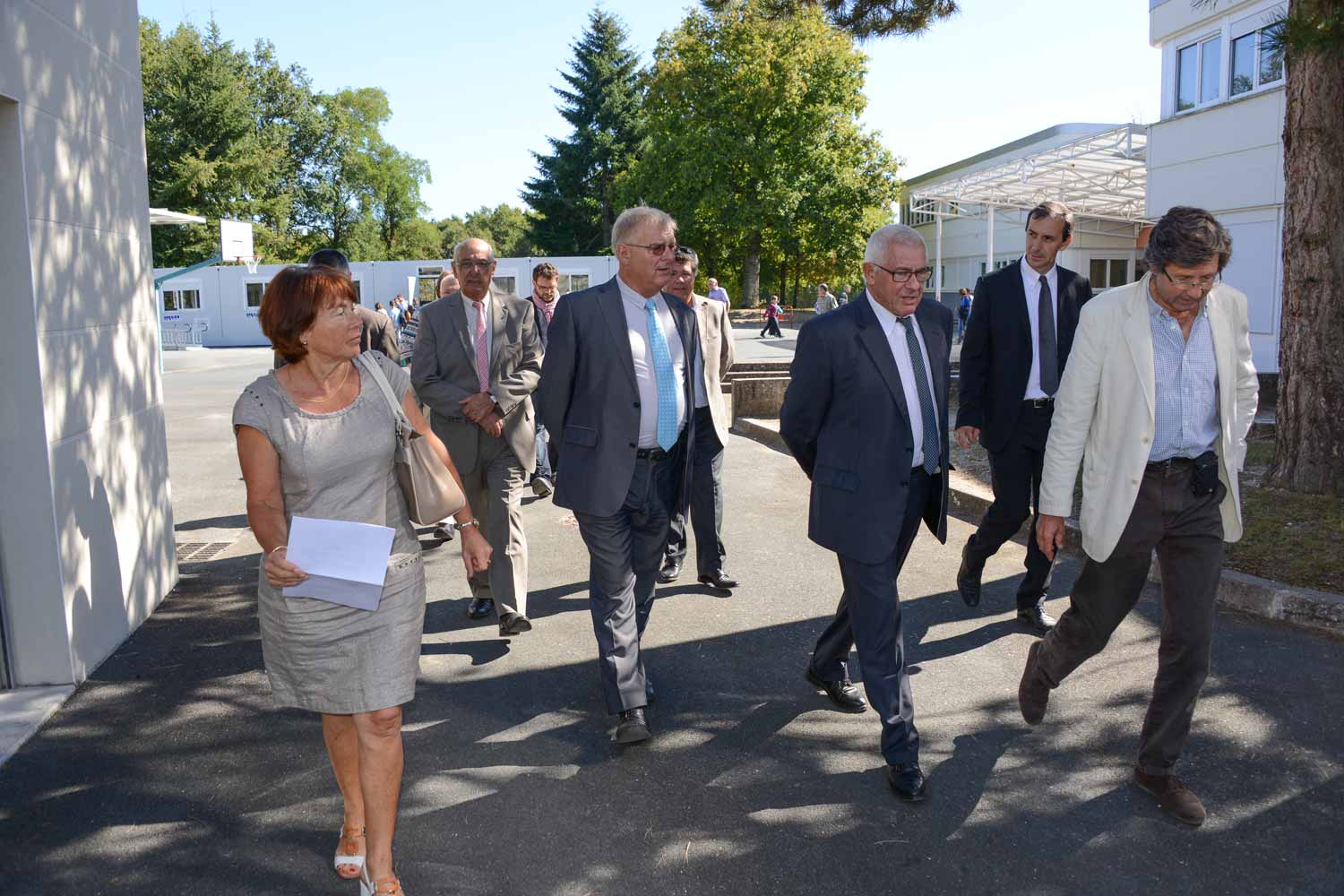 Visite du collège Clos de la Garenne à Chabris