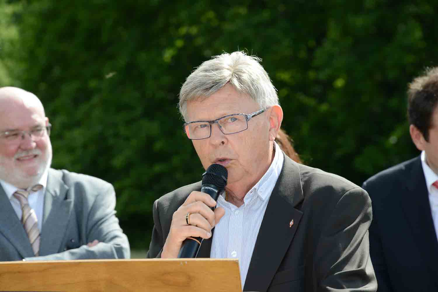 Discours de Michel Blondeau, Vice-président en charge de la solidarité au Conseil général