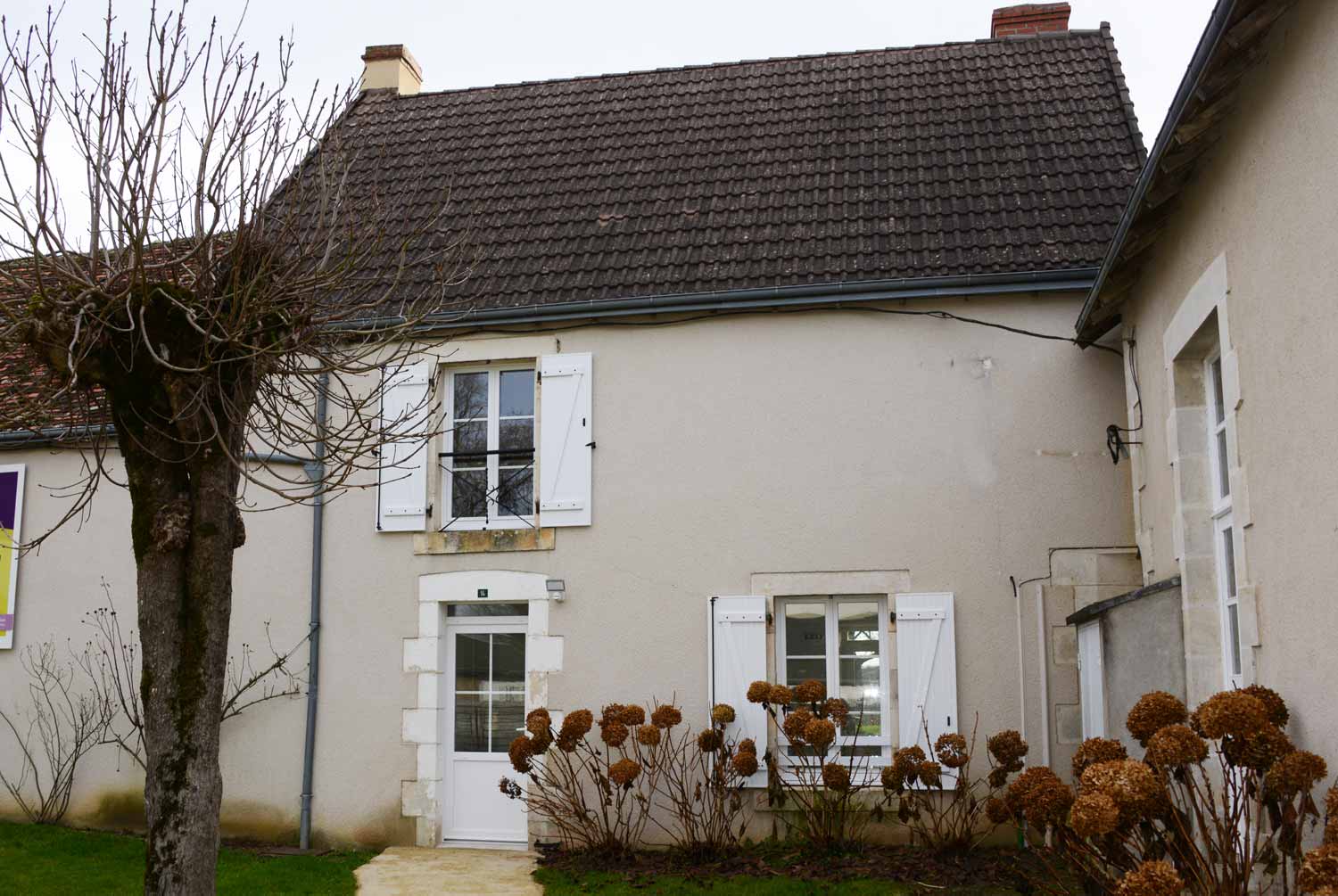 Le bâtiment extérieur