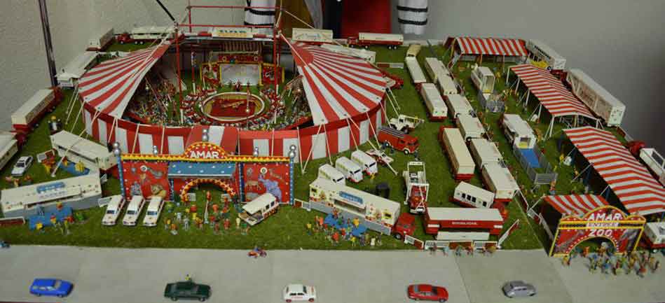 Maquette de cirque