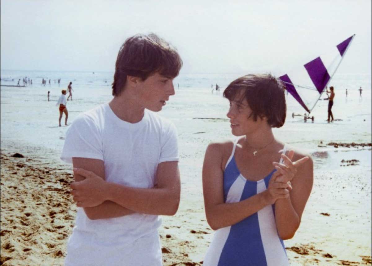 Pauline à la plage