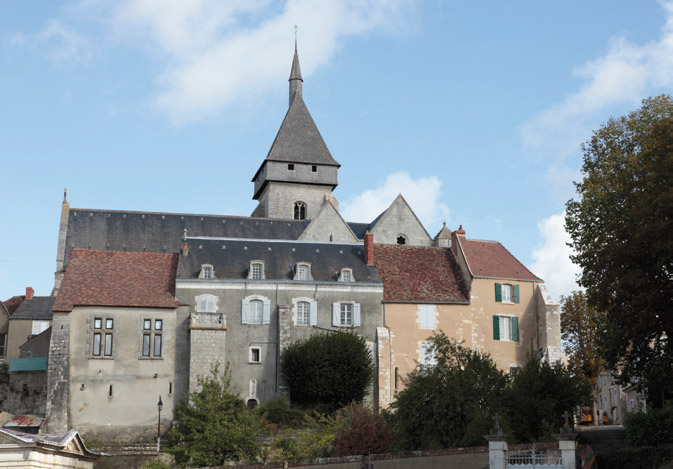 Prieuré et église de Saint-Marcel © C. Galinand