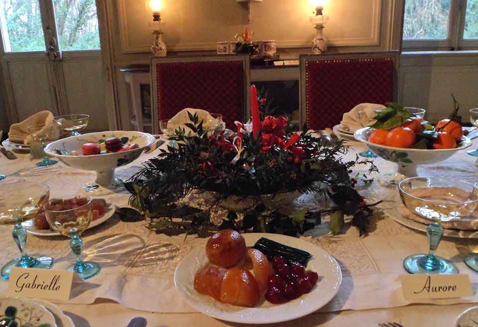 Table du réveillon