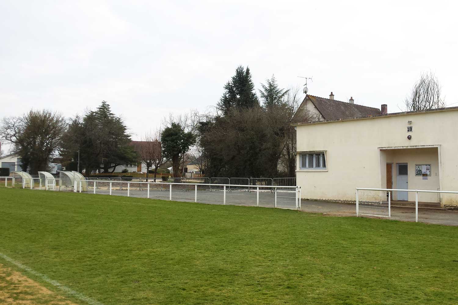 le stade avant travaux