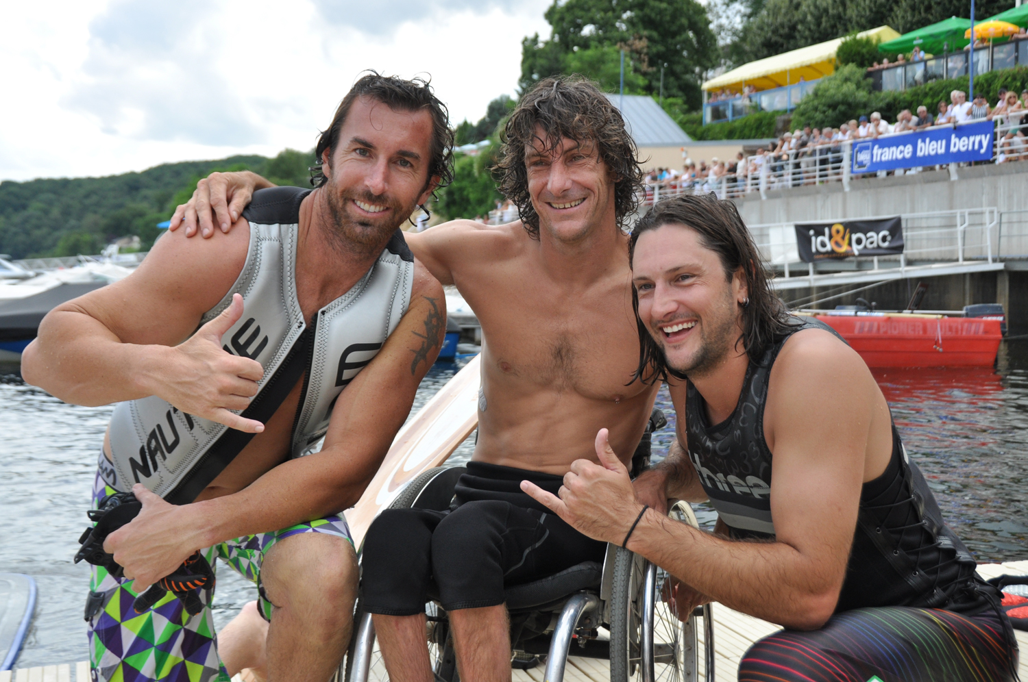 Chris Parrish, Manu Guillon et Donald Shelbrick