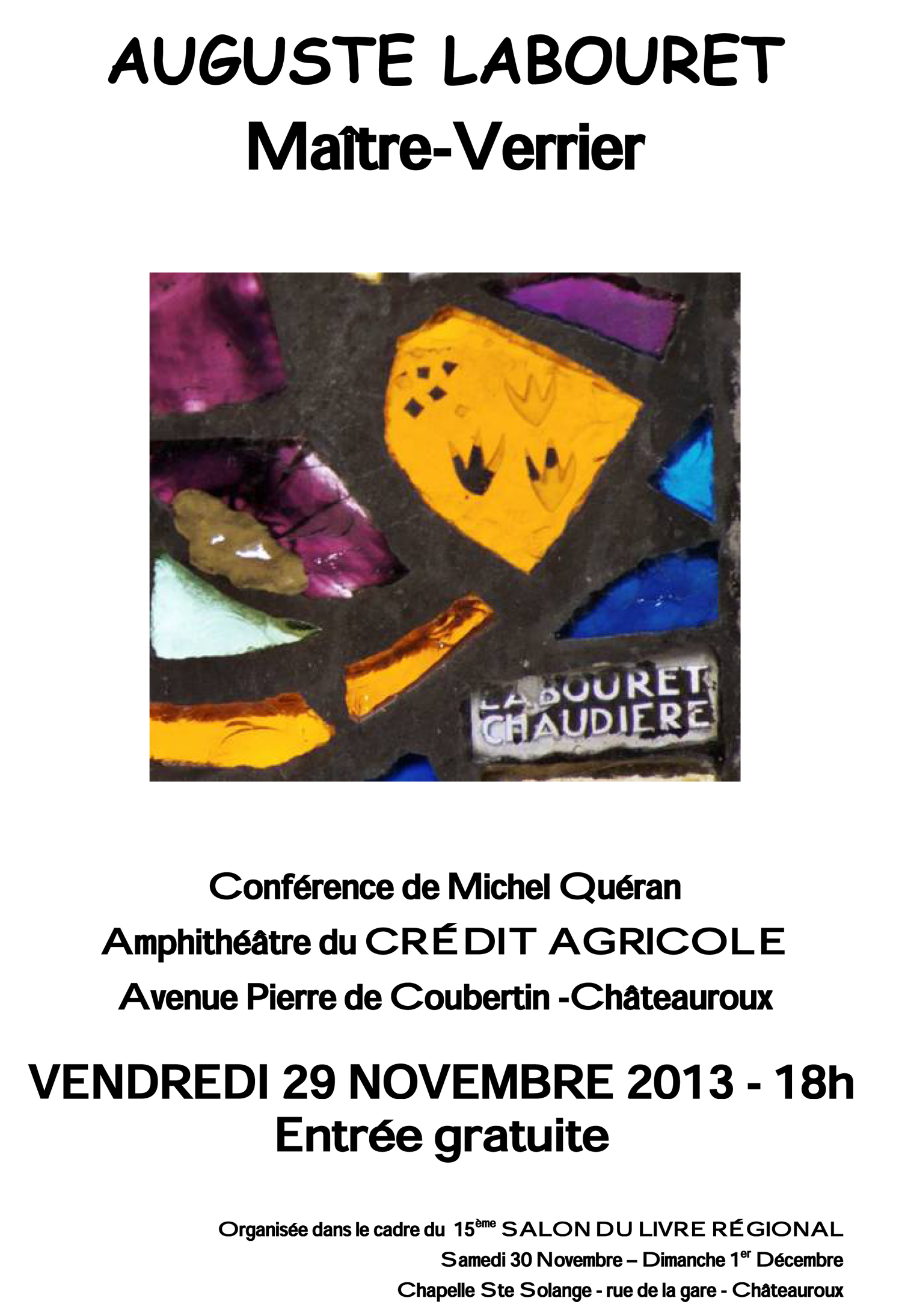 Conférence Auguste Labouret