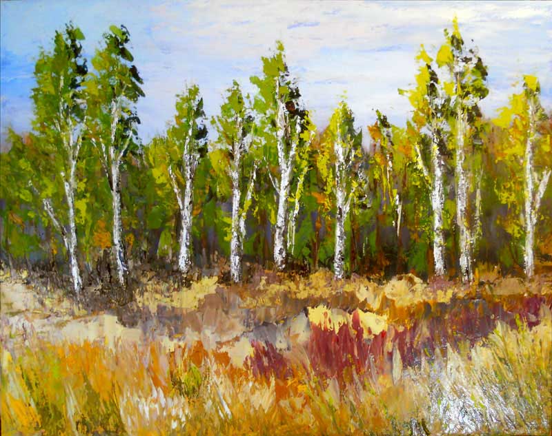 Bouleaux en Brenne