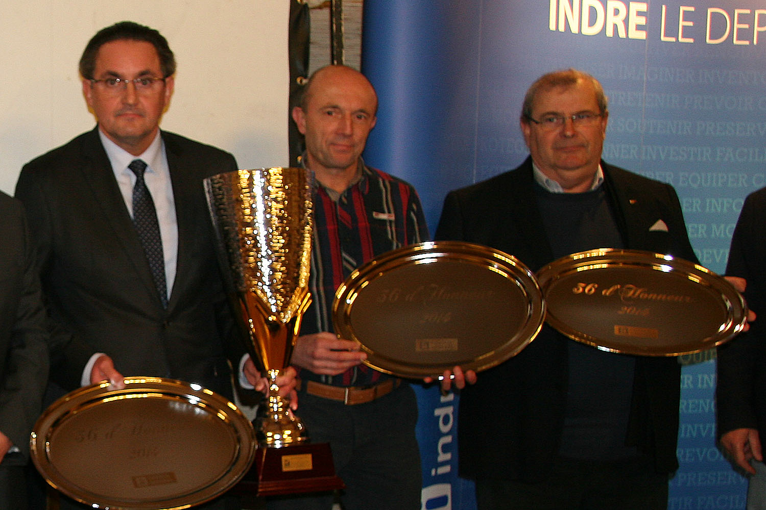 Le 36 d’Honneur remis aux organisateurs de la Classic de l'Indre - © DSAJ CG36
