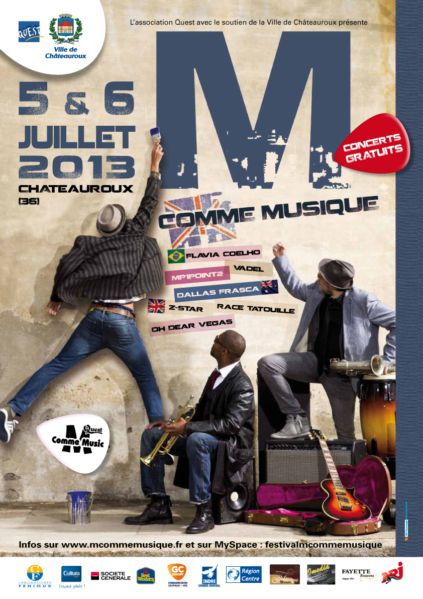 Affiche M Comme Musique 2013