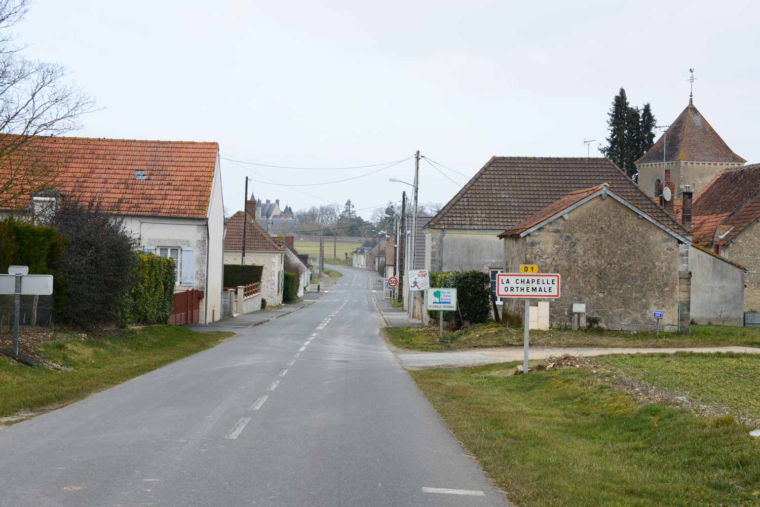 La Chapelle-Orthemale avant travaux