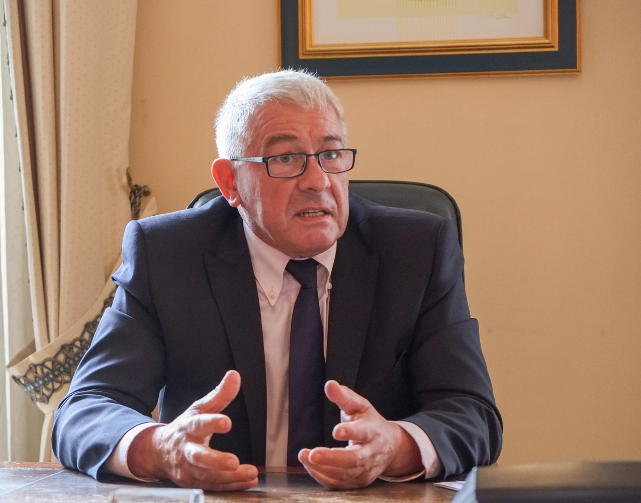 Louis Pinton, Président du Conseil général