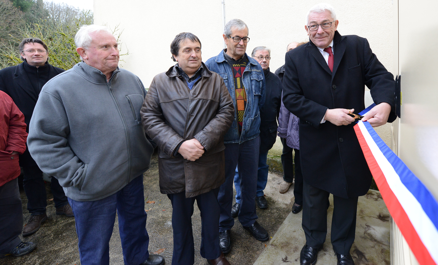 Inauguration du PRM sur la Commune de Crozon sur Vauvre