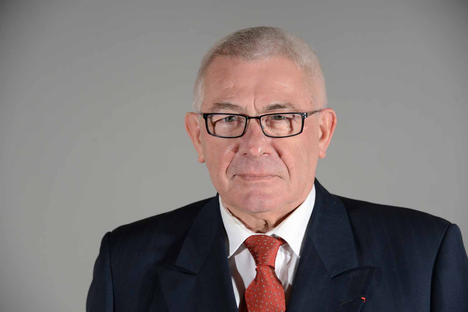 Louis Pinton, président du Conseil départemental