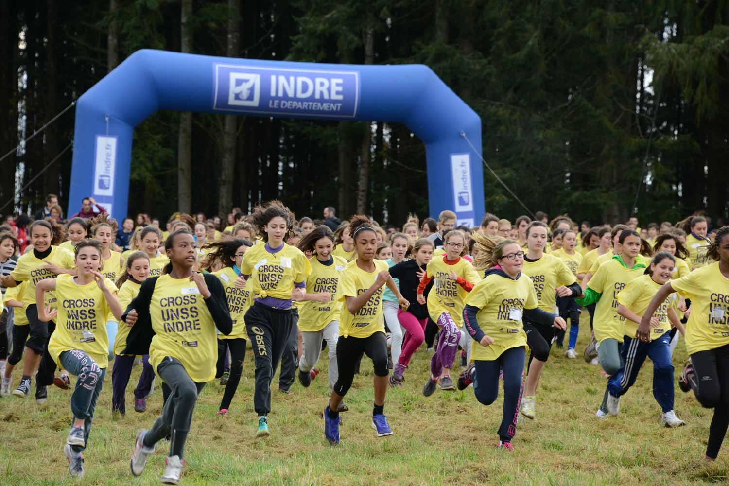 Le départ des benjamines