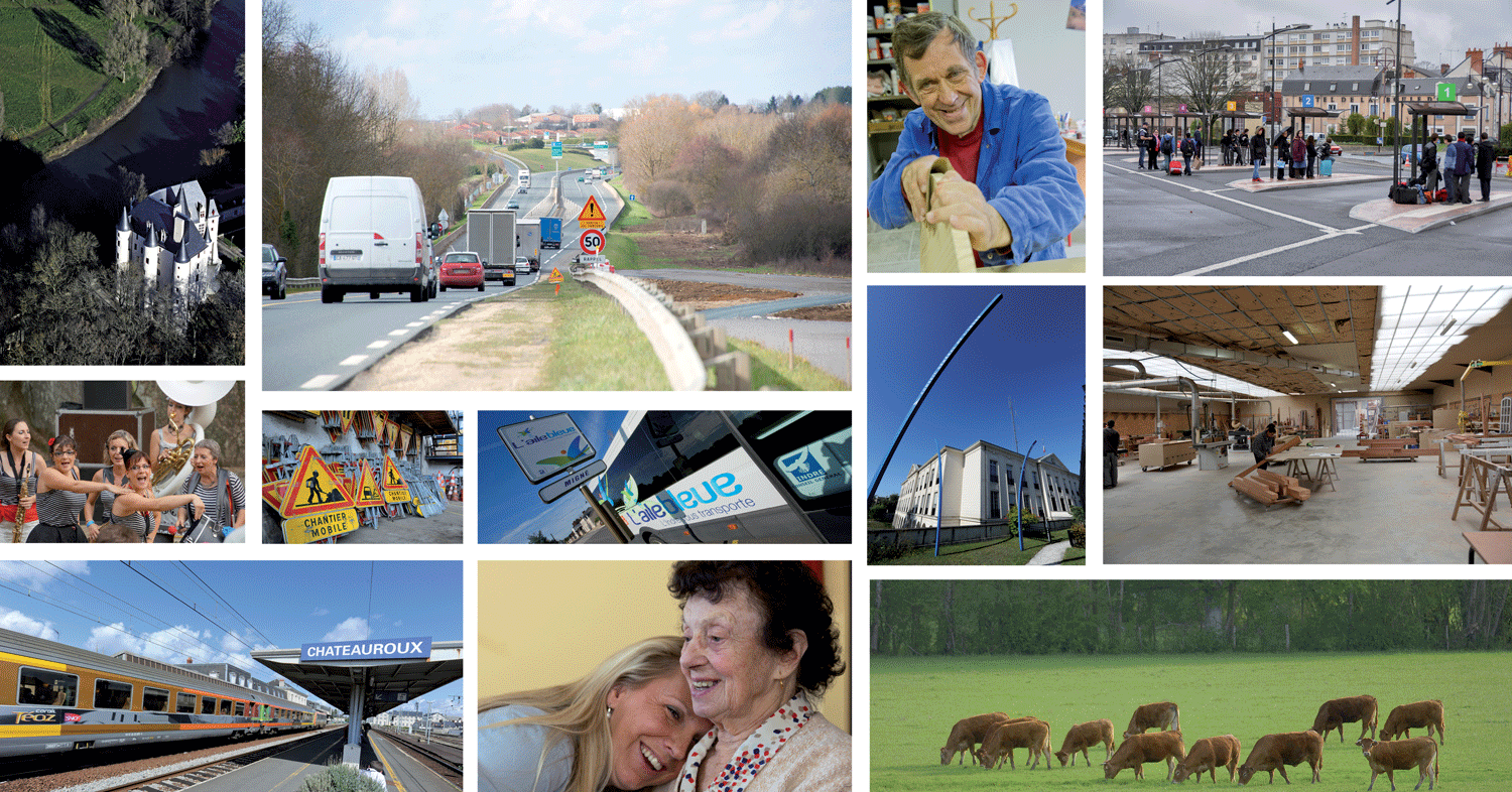 Un an d'actions au service des habitants de l'Indre